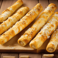 Cheese stuffed breadsticks