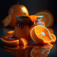 Tangerine preserves