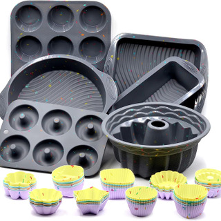 51PCS Silicone Bakeware Set