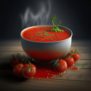 Gazpacho (cold tomato soup)