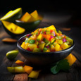 Mango lime salsa