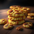 Cheese and bacon biscuits