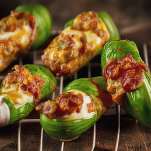 Bacon-Wrapped Jalapeno Poppers