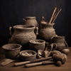 Ancient cooking utensils