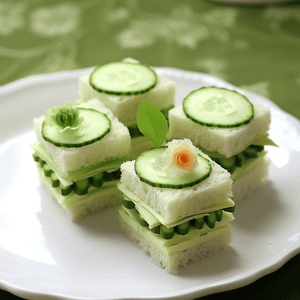 Cucumber sandwiches