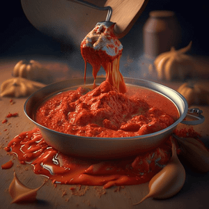 Creamy sun dried tomato sauce