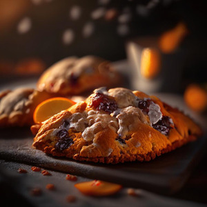 Cranberry orange scones