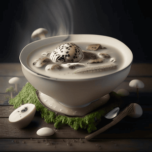 Creamy mushroom soup