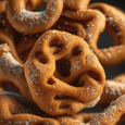 Cinnamon sugar pretzel bites
