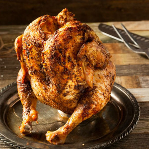 BBQ beer can chicken