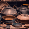 Ancient Beginnings: Earthenware and Clay Pots