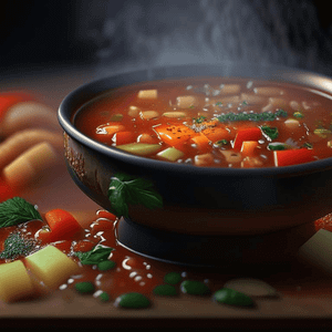 Minestrone soup