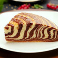 "Zebra" cake