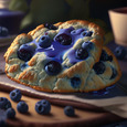 Blueberry scones