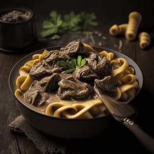 Beef Stroganoff