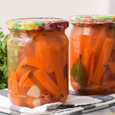 Marinated Carrots without Vinegar (for Winter)