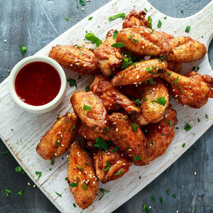 Honey mustard chicken wings