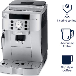 De'Longhi ECAM22110SB Coffee Maker 13.8" Silver