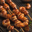 Tangy BBQ Shrimp Skewers