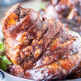 Baked pork knuckle