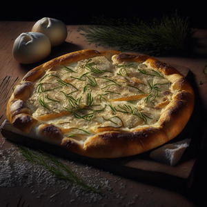 Onion and herb focaccia