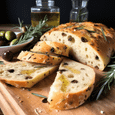 Rosemary olive bread