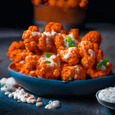 Buffalo cauliflower bites