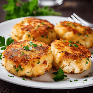 Mini crab cakes